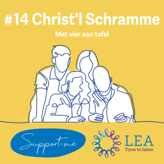 Christ'l Schramme, Met vier aan tafel