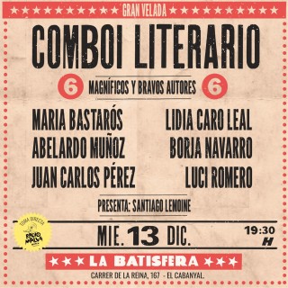 La Gallina Ciega #018. Comboi Literario | La Batisfera, 13 diciembre 2023 #radioenvivo