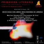 Living la Vida Local #020. Decir cosas con libros | Librería Ramon Llull, 8.5.2024 #PrimaveraLiteraria #podcast